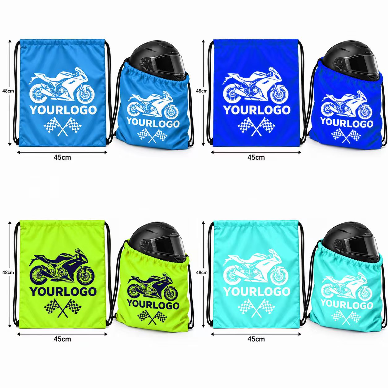 Sac pour casque de ski avec logo