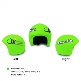 Housse de casque de ski avec logo personnalisé