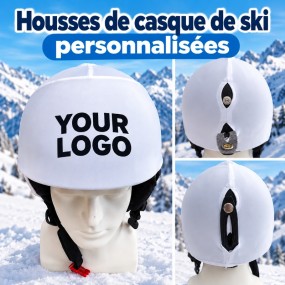 Housse de casque de ski imprimée sur mesure