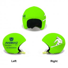 Couvre casque ski personnalisé avec logo